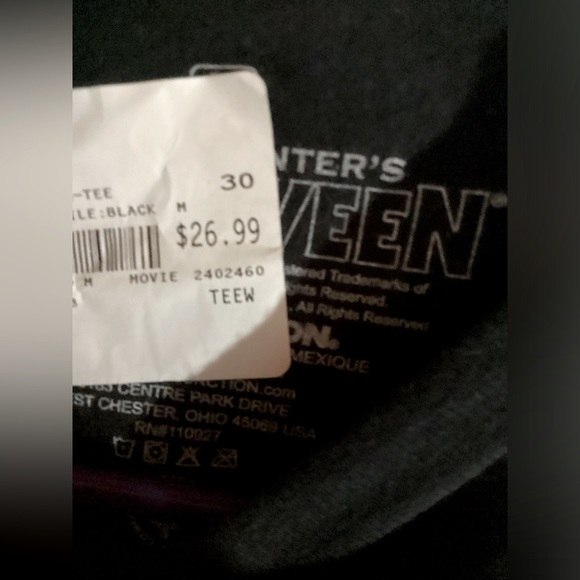 🏷️ BNWT HALLOWEEN MICHAEL MEYERS HORROR T-SHIRT FROM HOT TOPIC MEDIUM - Picture 3 of 6